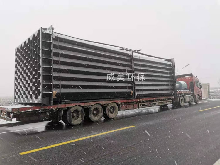 冒風(fēng)雪、戰(zhàn)嚴(yán)寒，2020新年伊始濕電除塵器發(fā)貨貴州